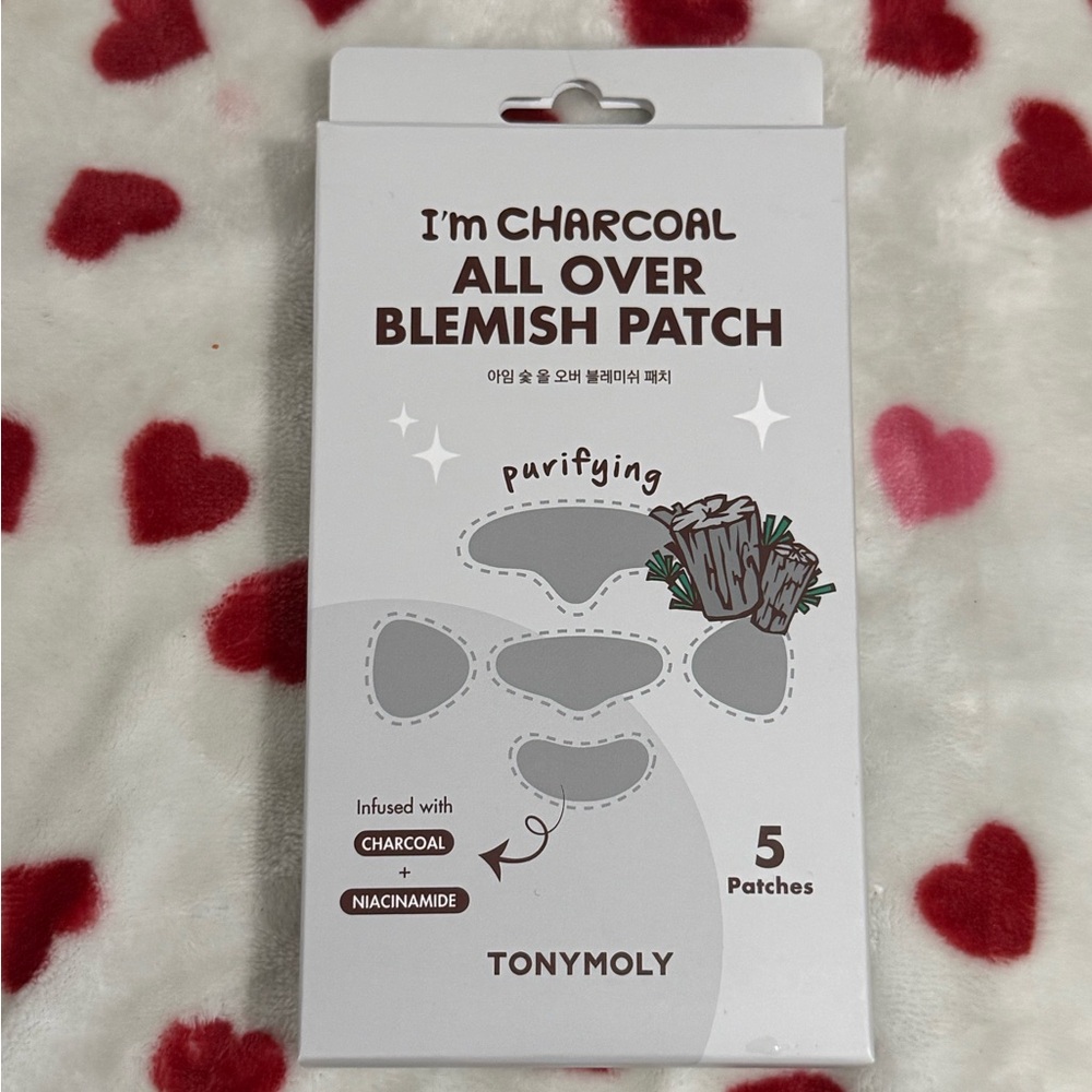 TonyMoly I’m Charcoal all over blemish patches! New!